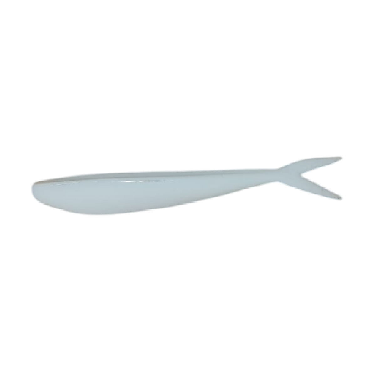 Vinilo Zoom Flukes 100 mm White