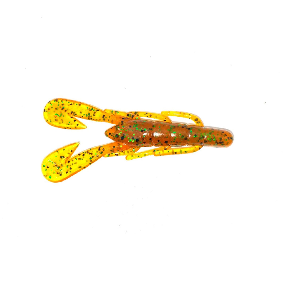 Vinilo Zoom Ultra Vibe Speed Craw 90 mm Rootbeer Pep/Green