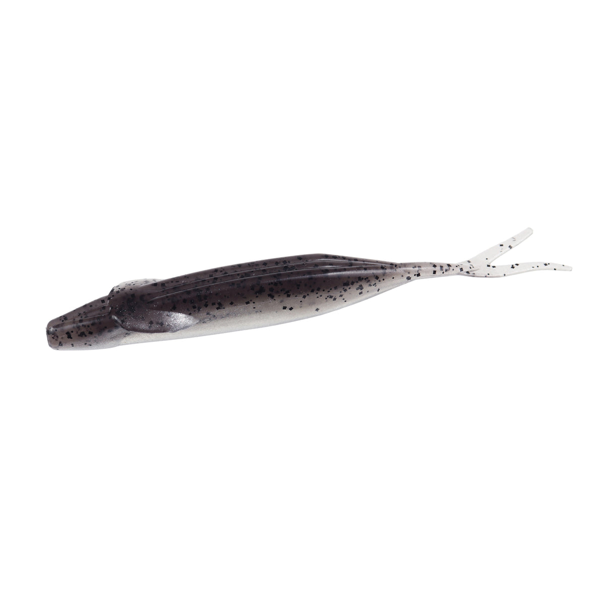 Vinilo Zoom Winged Fluke 127 mm Smoke Pepper Clear