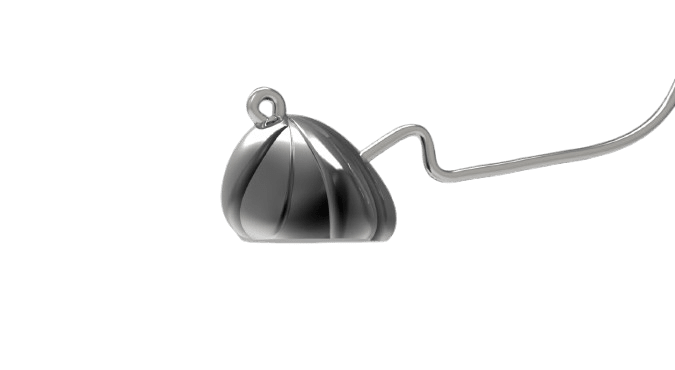 Anzuelos AGR Shaky Head Negro Mate 3/0 - Tienda Bass