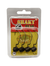 Anzuelos AGR Shaky Head Negro Mate 3/0 - Tienda Bass