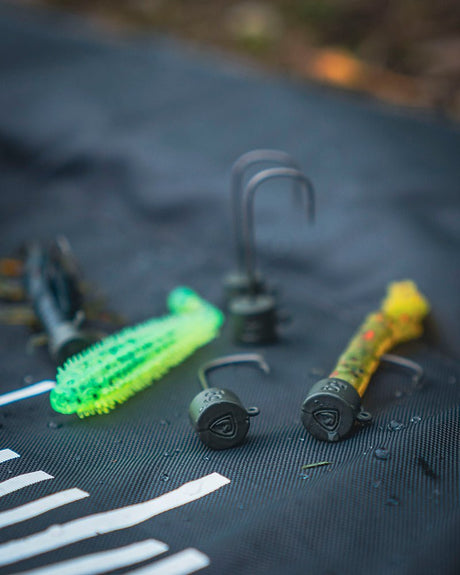 Anzuelos Fox Rage Micro Ned Heads Camo 1/0 - Tienda Bass