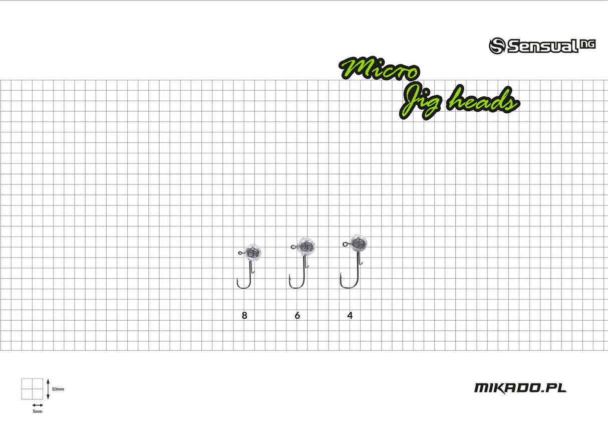 Anzuelos Mikado Sensual Micro Jig Head 4g - Tienda Bass