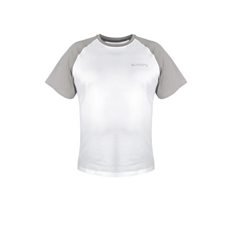 Camiseta Shimano Manga Corta Blanca - Tienda Bass