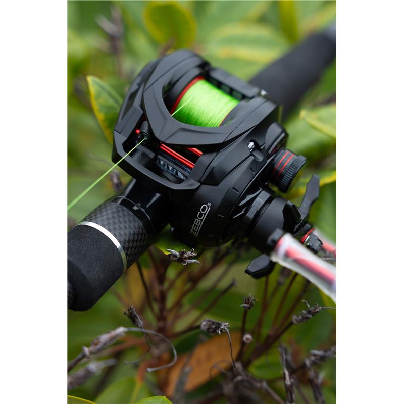 Carrete Zebco Demonic Finesse Baitcaster 100 LHW - Tienda Bass