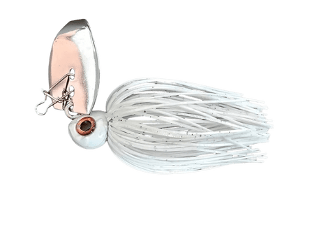 Chatterbait AGR All Terrain 14g Special White - Tienda Bass