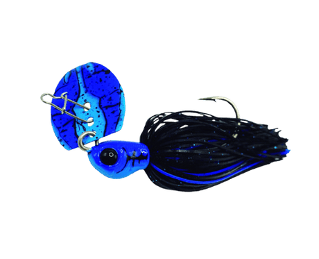 Chatterbait AGR Goliat 14g Black Blue Craw - Tienda Bass