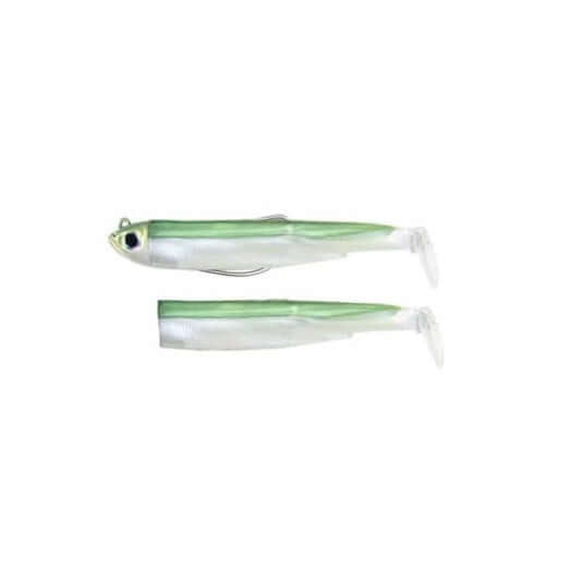 Combo Black Minnow Nº2 90 Off Shore 10 g Green Glitter - Tienda Bass