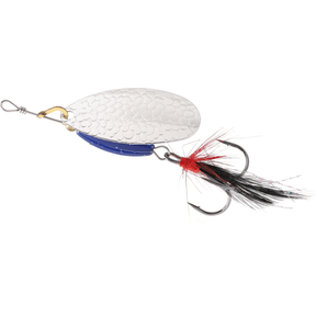Cucharilla Mikado M - Grub Silver/ Blue Knight - Tienda Bass