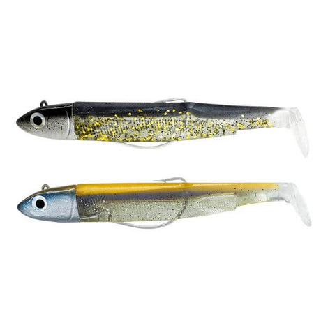 Doble Combo Black Minnow Nº4 140 Off Shore Noir Bleu 40 g - Tienda Bass