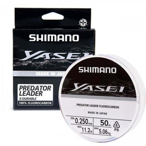 Fluorocarbono Shimano Yasei Grey 50 m - Tienda Bass