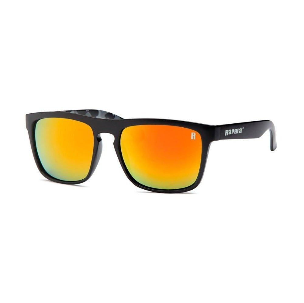 Gafas de sol polarizadas Rapala Dorado Negro Camo y Rojo - Tienda Bass