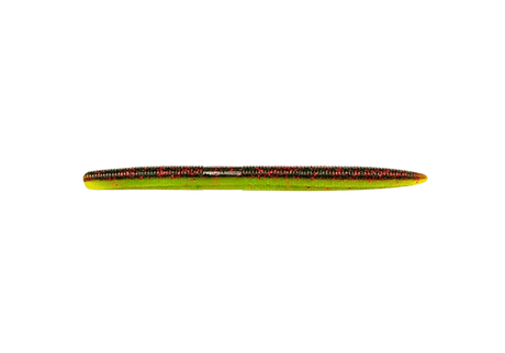 Gusano AGR Still Worm 125 mm Green Pumpkin Chartreuse - Tienda Bass