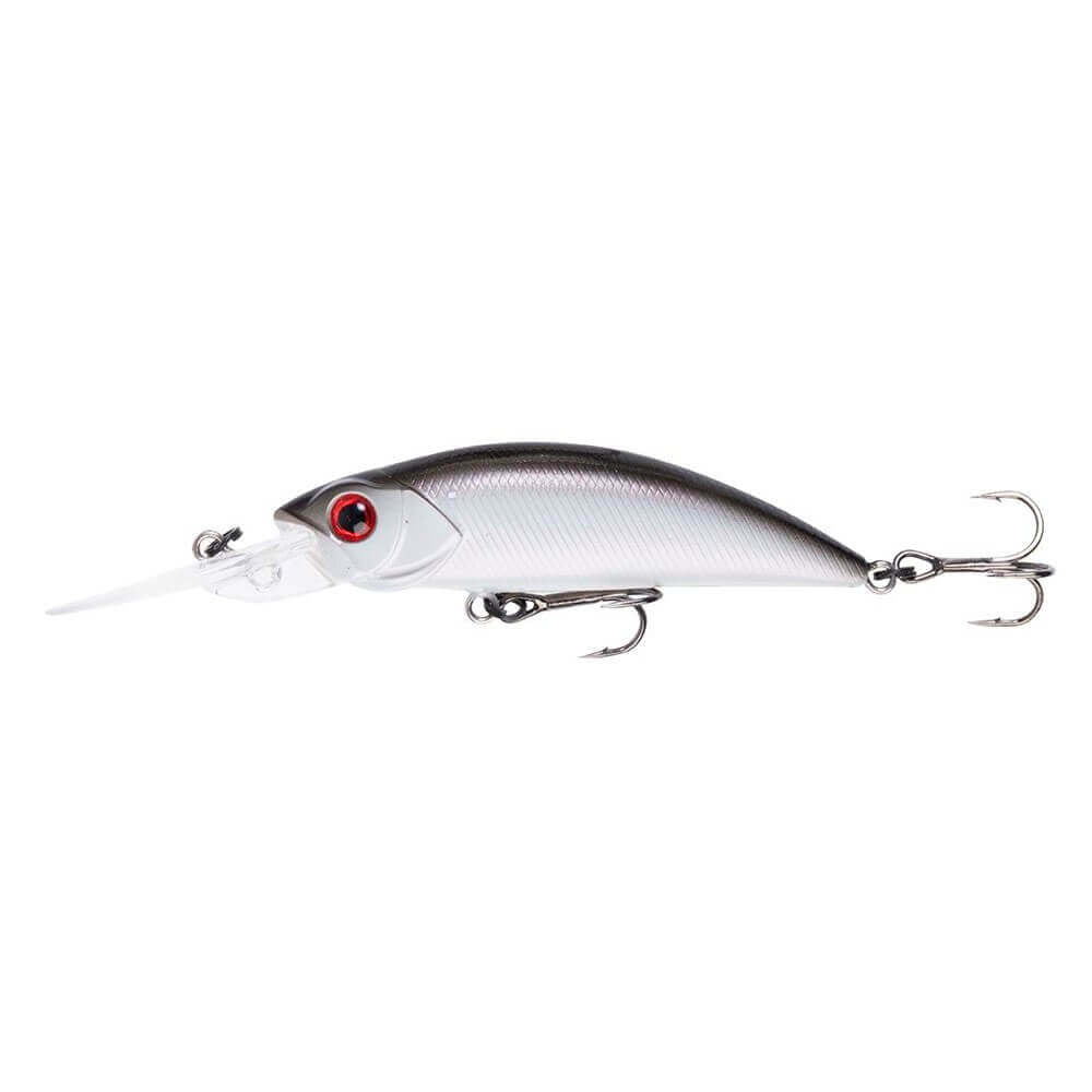 Jerkbait Hart Draco SP - DR 60 mm Pearl Black - Tienda Bass