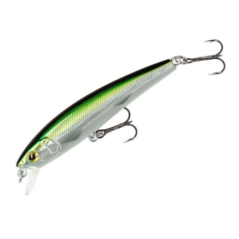 Jerkbait Mikado Fishunter Needle 75 mm Olive Bleak - Tienda Bass
