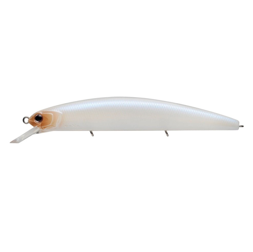 Jerkbait OSP Rudra Suspend 130 mm Ghost Pearl - Tienda Bass
