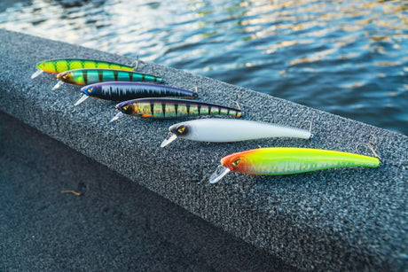 Jerkbaits Fox Rage Slick Stick 125F Black Fire - Tienda Bass