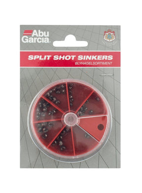 Pack Plomo Abu Garcia Assorted Split Shot Sinkers - Tienda Bass