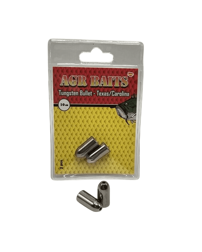Peso Bala de Tungsteno AGR Texas & Carolina Plata - Tienda Bass