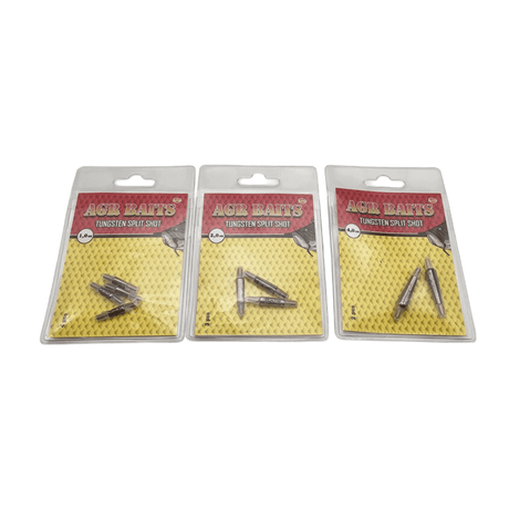 Peso de Tungsteno AGR Split Shot - Tienda Bass