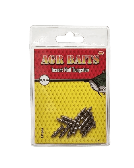 Plomo AGR Insert Nail Tungsten 0,9 g - Tienda Bass