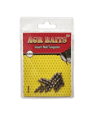 Plomo AGR Insert Nail Tungsten 0,9 g - Tienda Bass
