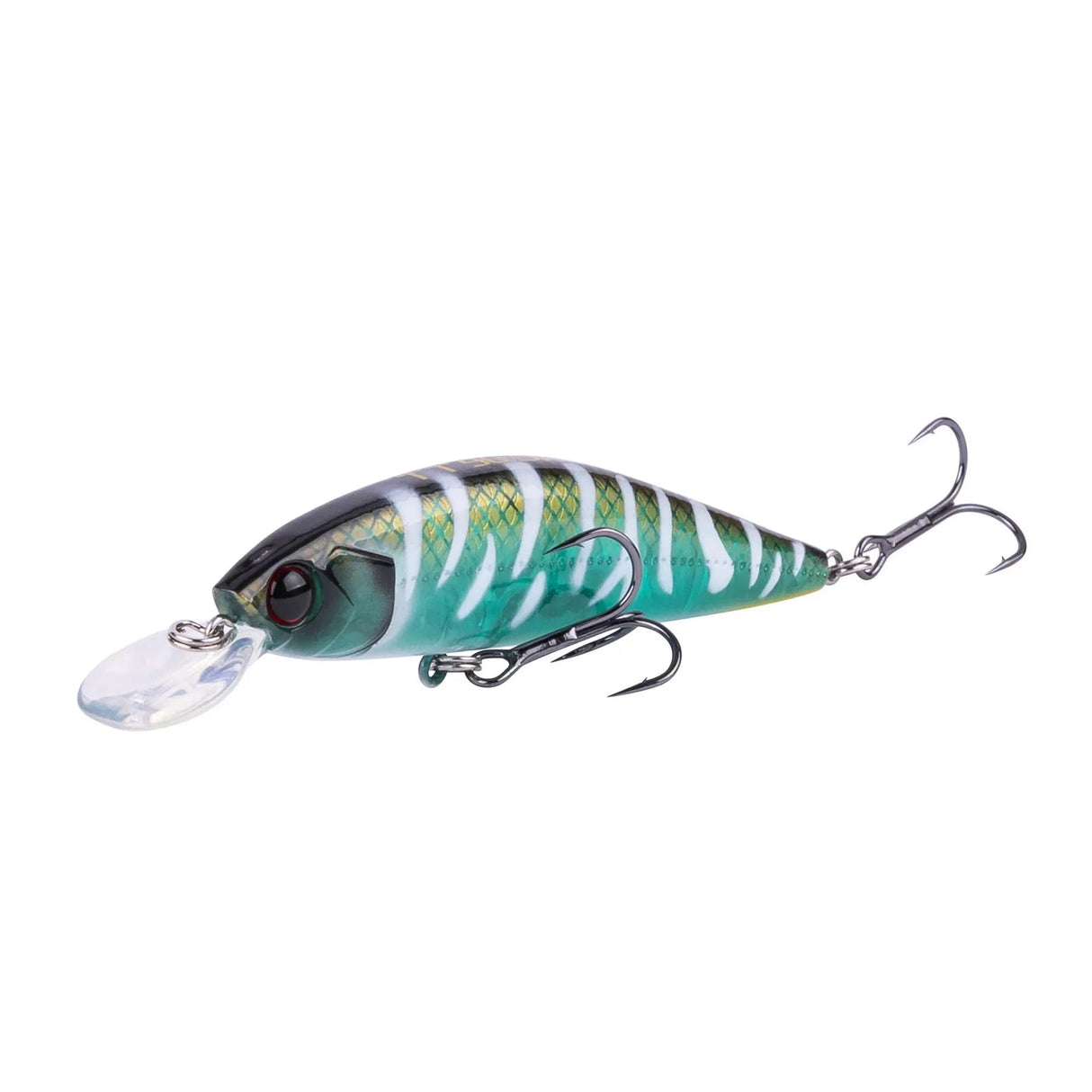 Señuelo articulado Shimano Yasei Trigger Twitch SP 90mm Pearl Tiger - Tienda Bass
