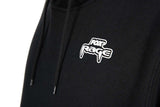 Sudadera Fox Rage con capucha Negra - Tienda Bass