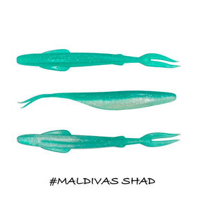 Vinilo Iberican Lures Arrow Fish 152 mm Maldivas Shad - Tienda Bass