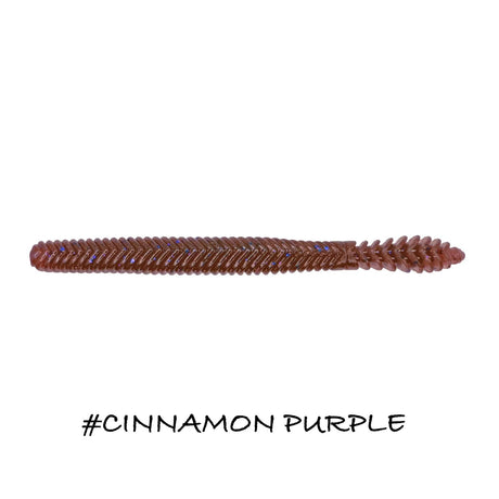 Vinilo Iberican Lures Worm 127 mm Cinnamon Purple - Tienda Bass