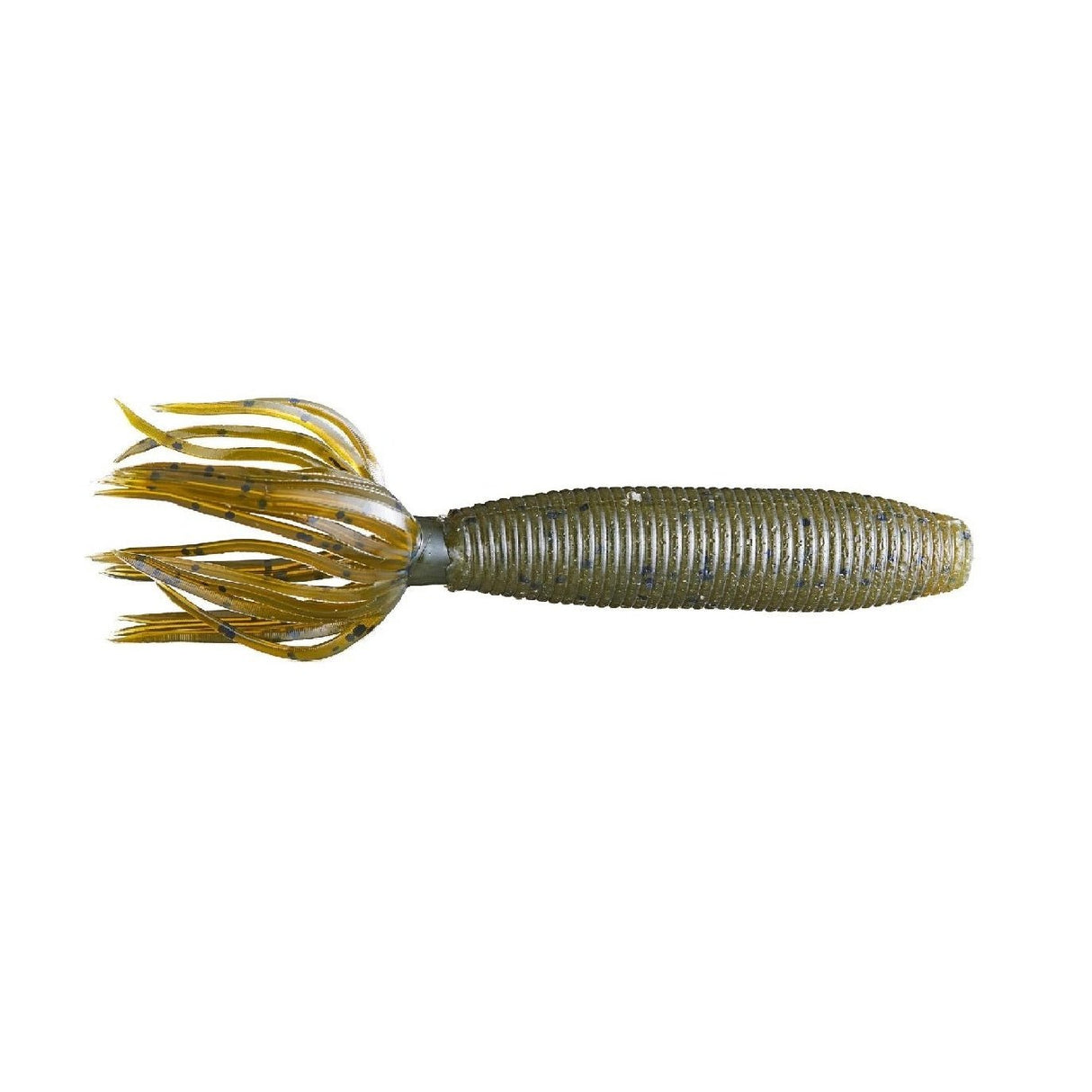 Vinilo Yamamoto Fat Ika 4'' 100 mm Green Pumpkin Black Flake - Tienda Bass