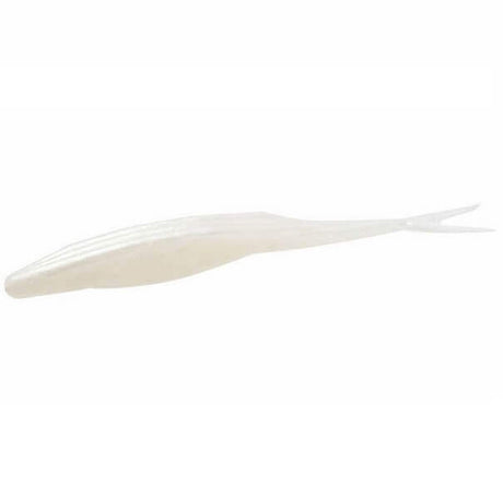 Vinilo Zoom Magnum Super Fluke 175 mm White Pearl - Tienda Bass