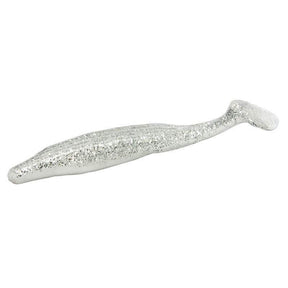 Vinilo Zoom Swimmin Super Flukes 115 mm White Ice - Tienda Bass
