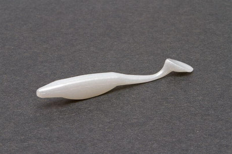 Vinilo Zoom Swimmin Super Flukes 115 mm White Pearl - Tienda Bass