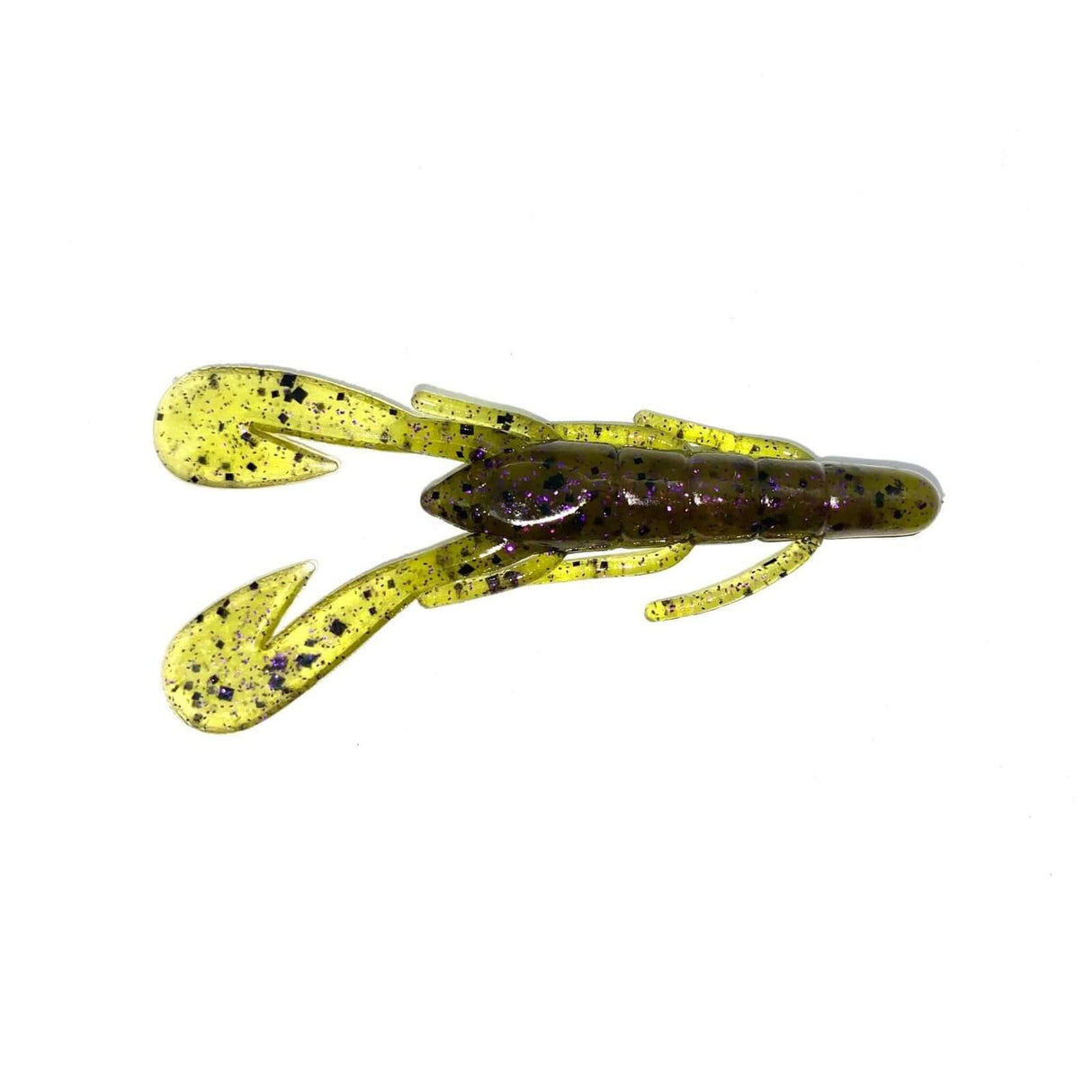 Vinilo Zoom Ultra Vibe Speed Craw 90 mm Watermelon Purple Glitter - Tienda Bass